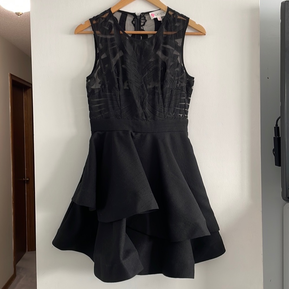Gourgou little black dress by L’ATISTE. Size small.